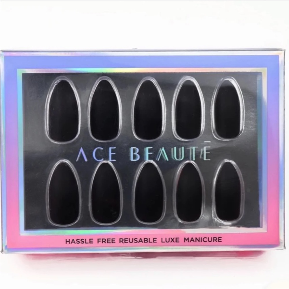 Ace Beaute Black Swan Luxe Manicure Nails